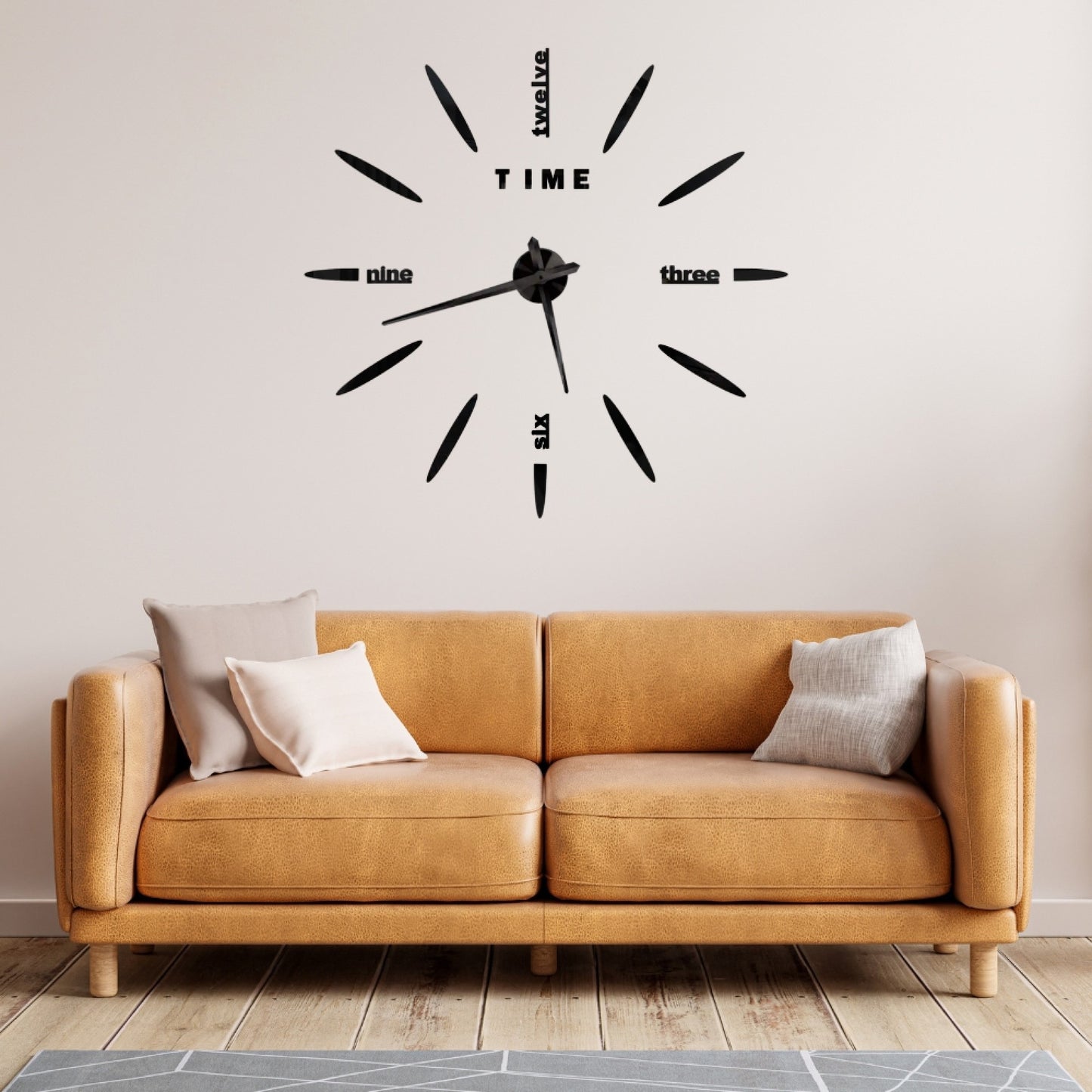 3D Wall Clock - EleganceLine