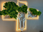triangular wall art