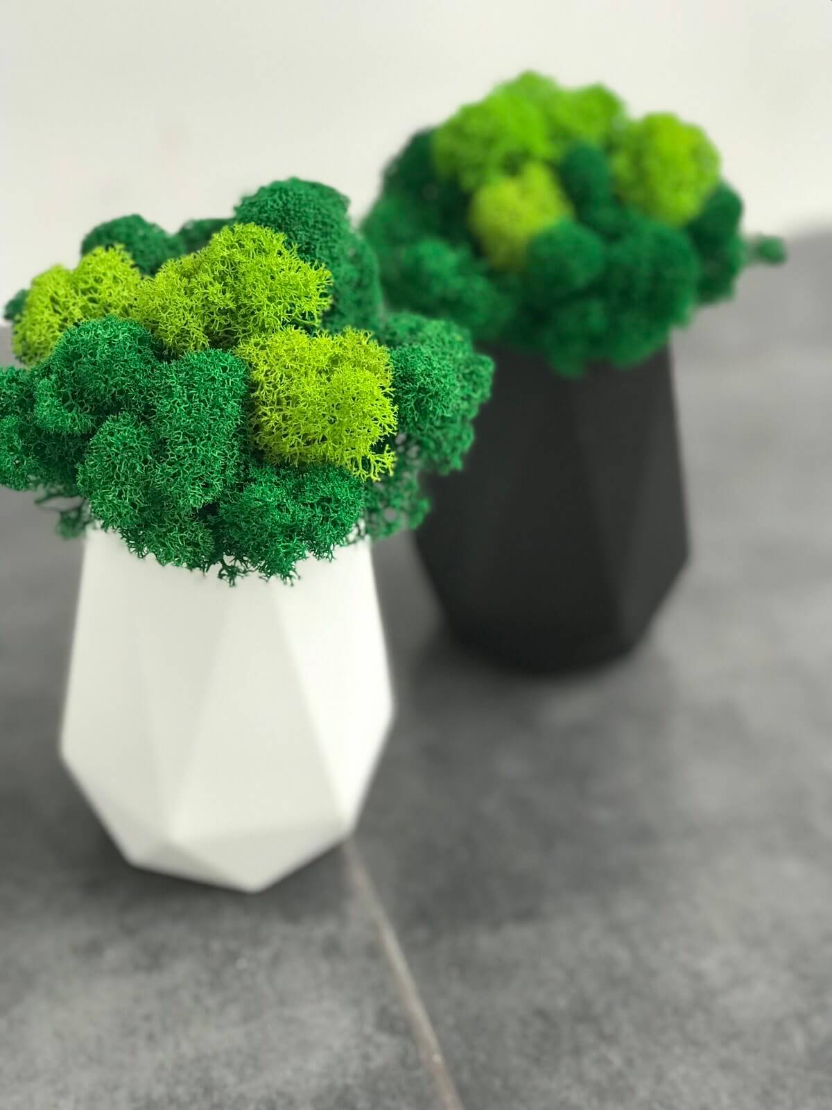 Handcrafted Tall Wooden Planter - Modern Floor Plant Pot