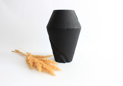 Handcrafted Wooden Vase for Dried Flowers - Artisan Made