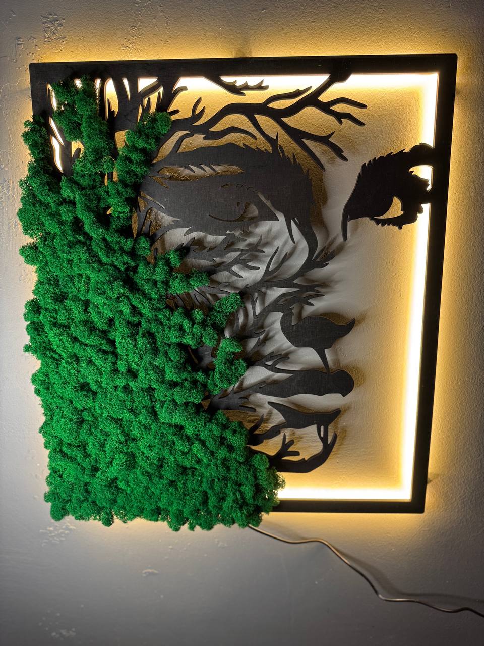 Handcrafted 'Forest Women' Wooden Sculpture - Nature Art Decor