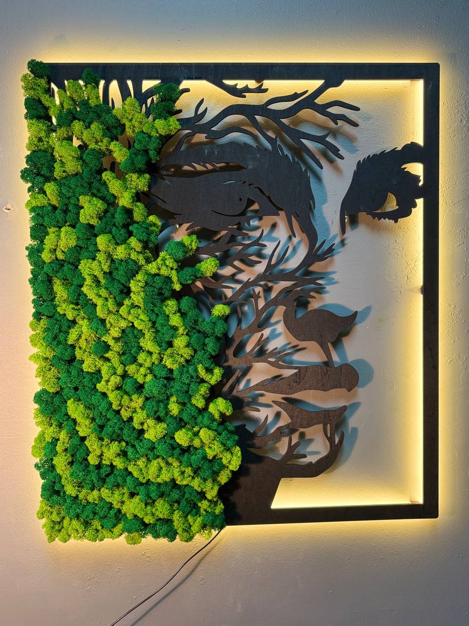 Handcrafted 'Forest Women' Wooden Sculpture - Nature Art Decor