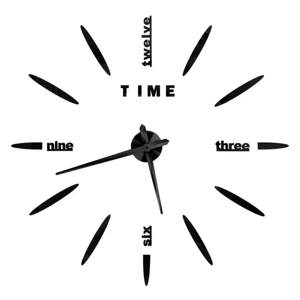 3D Wall Clock - EleganceLine