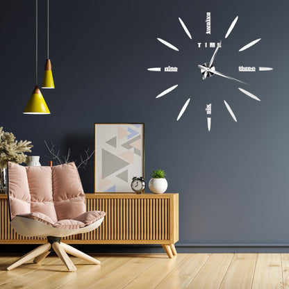 3D Wall Clock - EleganceLine